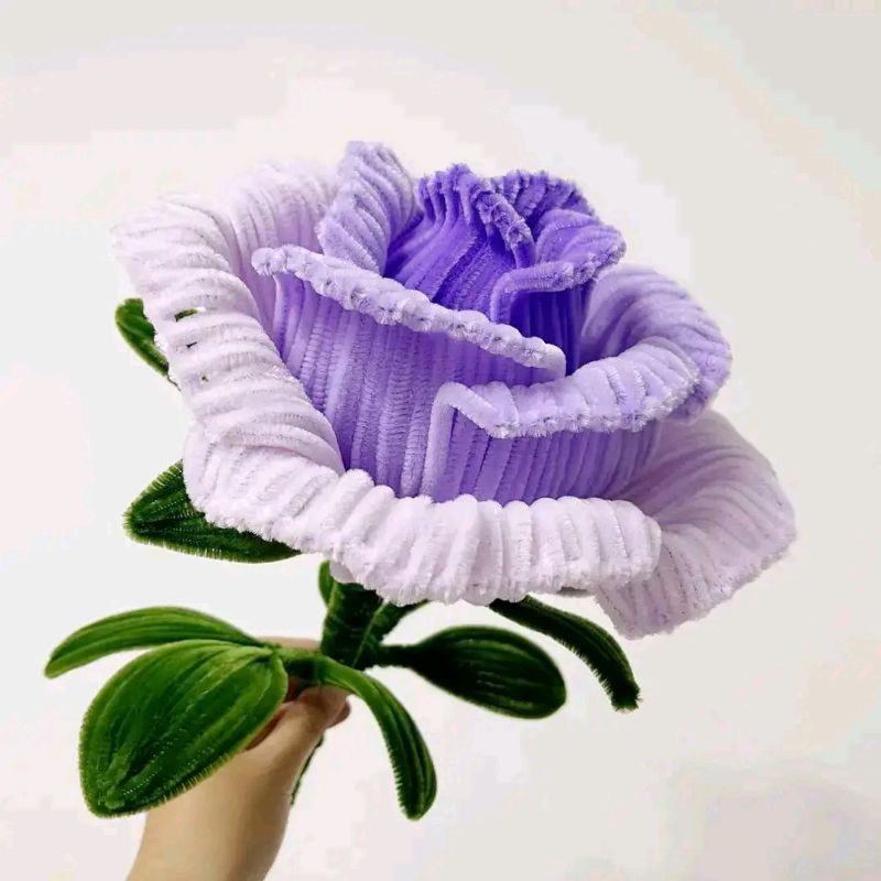 Bunga mawar Giant Kawat bulu/ bunga Mercy jumbo / bunga kawat bulu jumbo / bunga rose Jumbo / bunga 