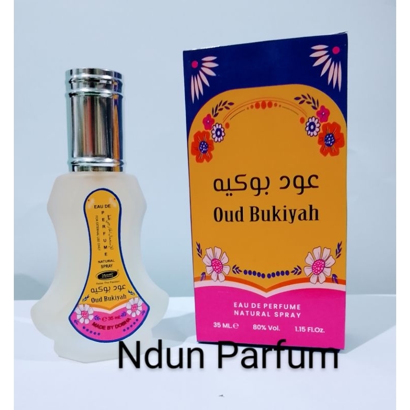 Parfum DOBHA Spray 35ml Aroma Oud Bukiyah / Minyak Wangi Dobha Spray 35ml Aroma Oud Bukiyah