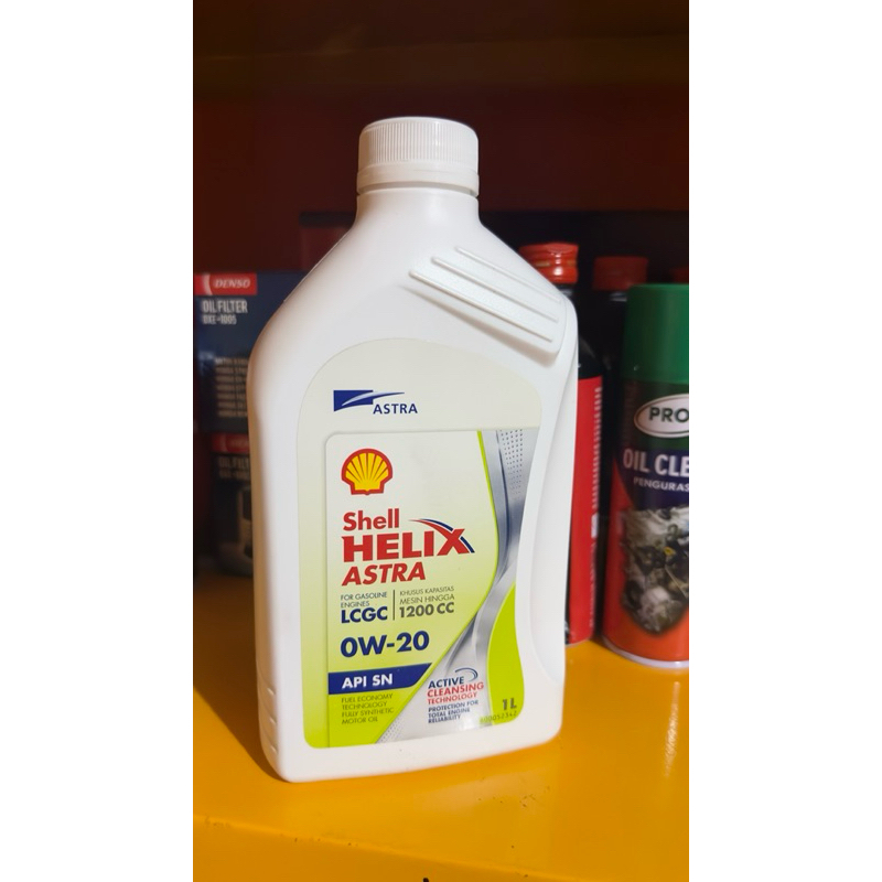 Shell helix astra 0w20 API SN FULL synthetic 1L original