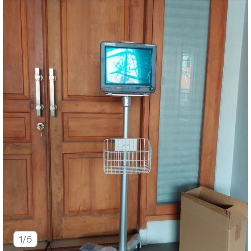 TROLLEY PATIENT MONITOR / BRACKET PATIENT MONITOR ALLUMUNIUM