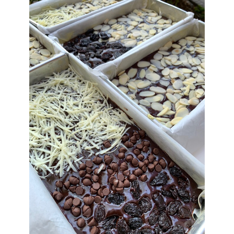 

Brownies Panggang Fully Keju Parut uk 20 x 10