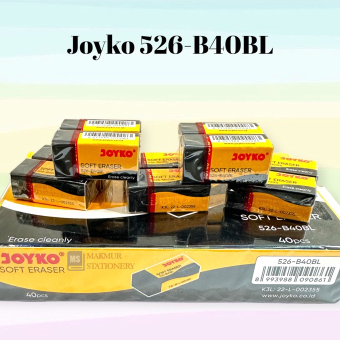

HJ6 Penghapus Joyko Kecil 526 B4 526 B4P Pak 4 Pcs