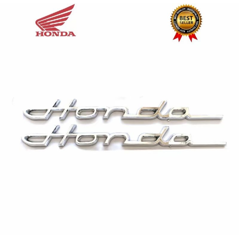 EMBLEM HONDA LATIN MATIC/LOGO HONDA LATIN 3D FULL CROOM