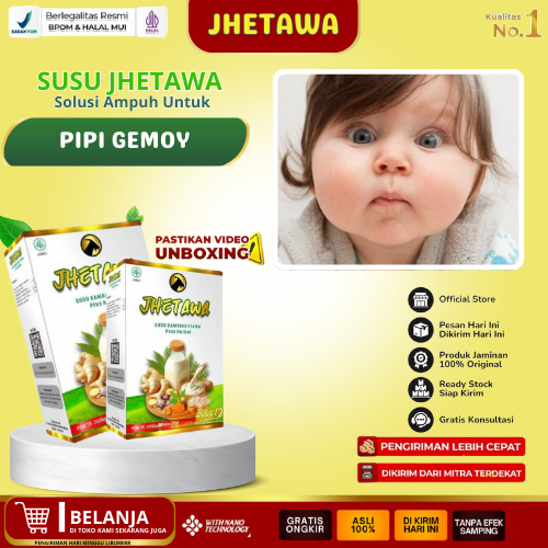 

Suplemen Untuk Naikin Berat Badan - Susu Penggemuk Badan - Obat Susu Kambing Untuk Menaikan Berat Tubuh Gemuk Anak 1 2 3 4 5 6 7 Tahun - Jhetawa Susu Kambing Etawa Goat Milk Original