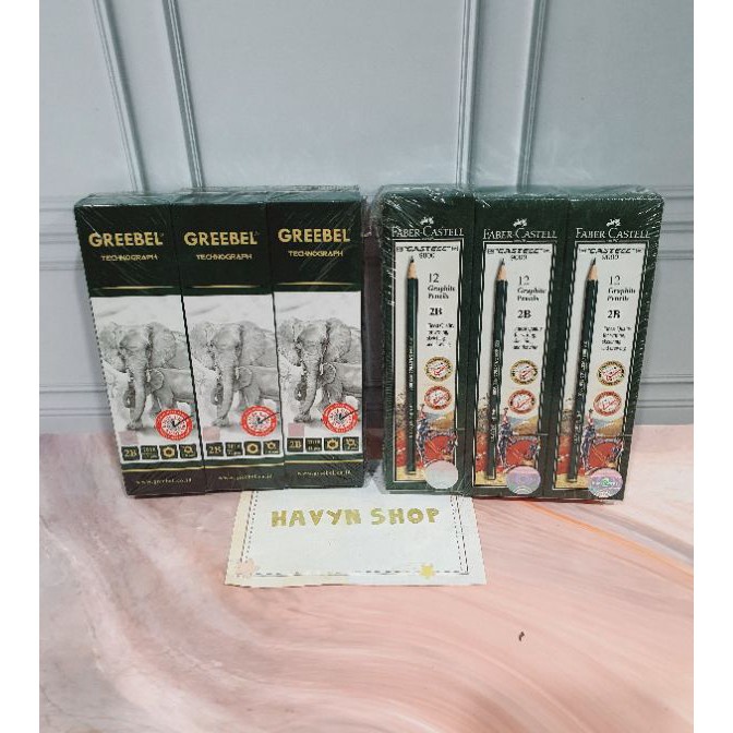 

Terbaru 12pc pensil 2B FABER CASTEL atau GREEBELpencil 2bpensil ujian