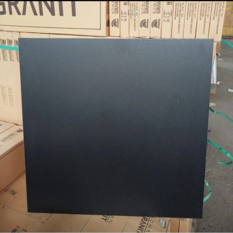 Roman Granit Hitam 60x60 dPolaris Nero Lantai Dinding Hitam Matt Semigloss/ GT602413CR Polaris Nero/