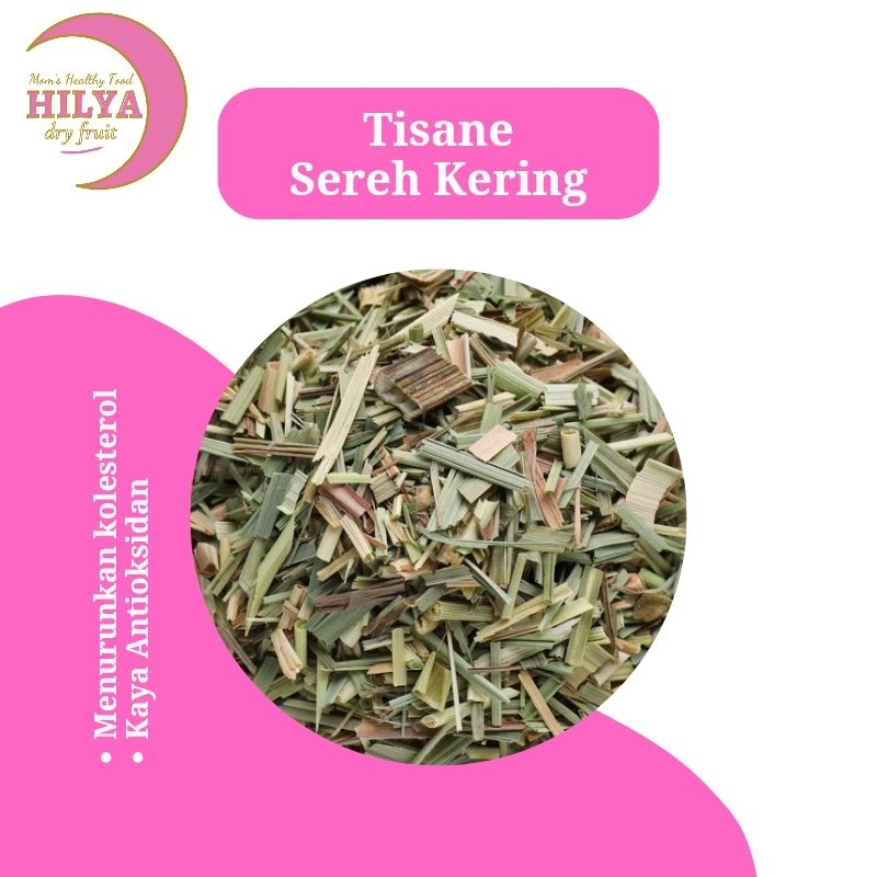 

Hilya Dry Fruit - Tisane Sereh Kering Herbal Alami Organik