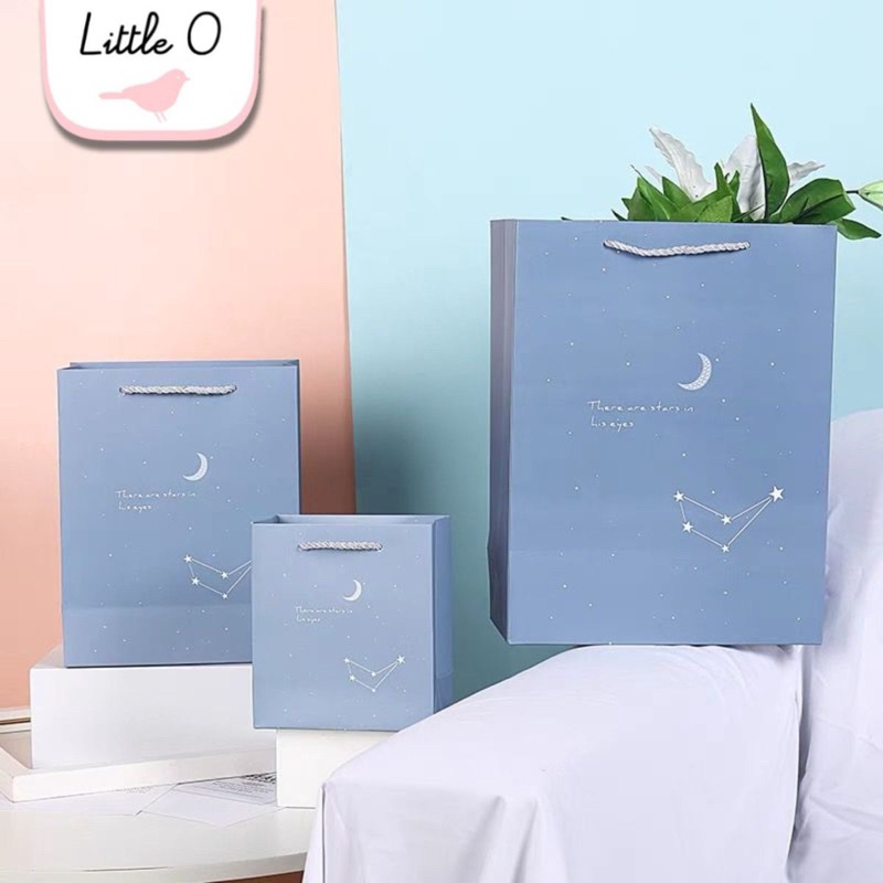 

Diskon 1 Kedua STARS THANKYOU Paper Bag Goodie hampers Tas Kantong Kertas Ulang Tahun A6
