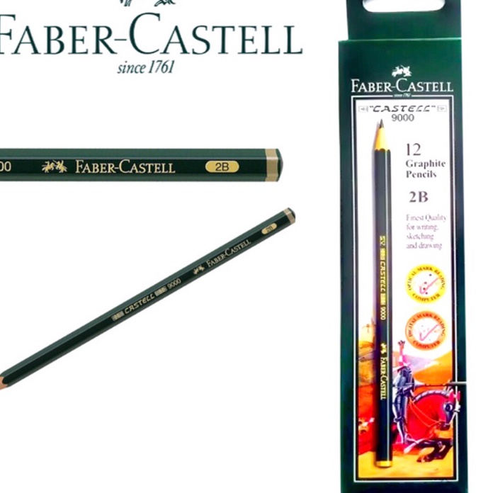 

Ekstra Pensil Faber Castell 2b For Computer Fabercastell Lusinan Faber Castel