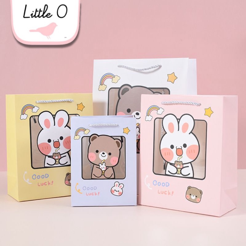 

Hadiah Rp1 MIX Paper Bag MIKA Kantong Tas Ulang tahun Goodiebag Kantong Hampers Kantong Ultah A6