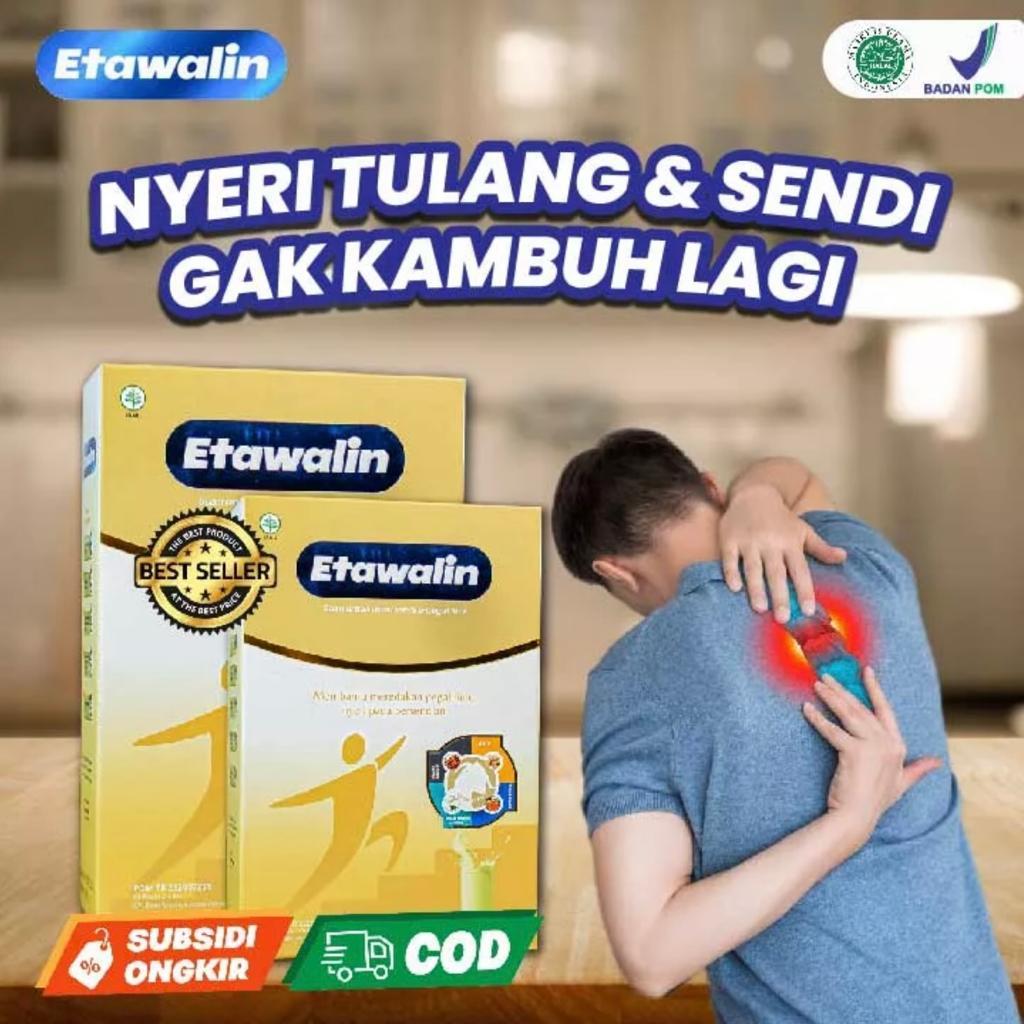 

PROMO (1 BOX) - Etawalin Susu Etawa Herbal Nyeri Sendi 1 Box BPOM HALAL