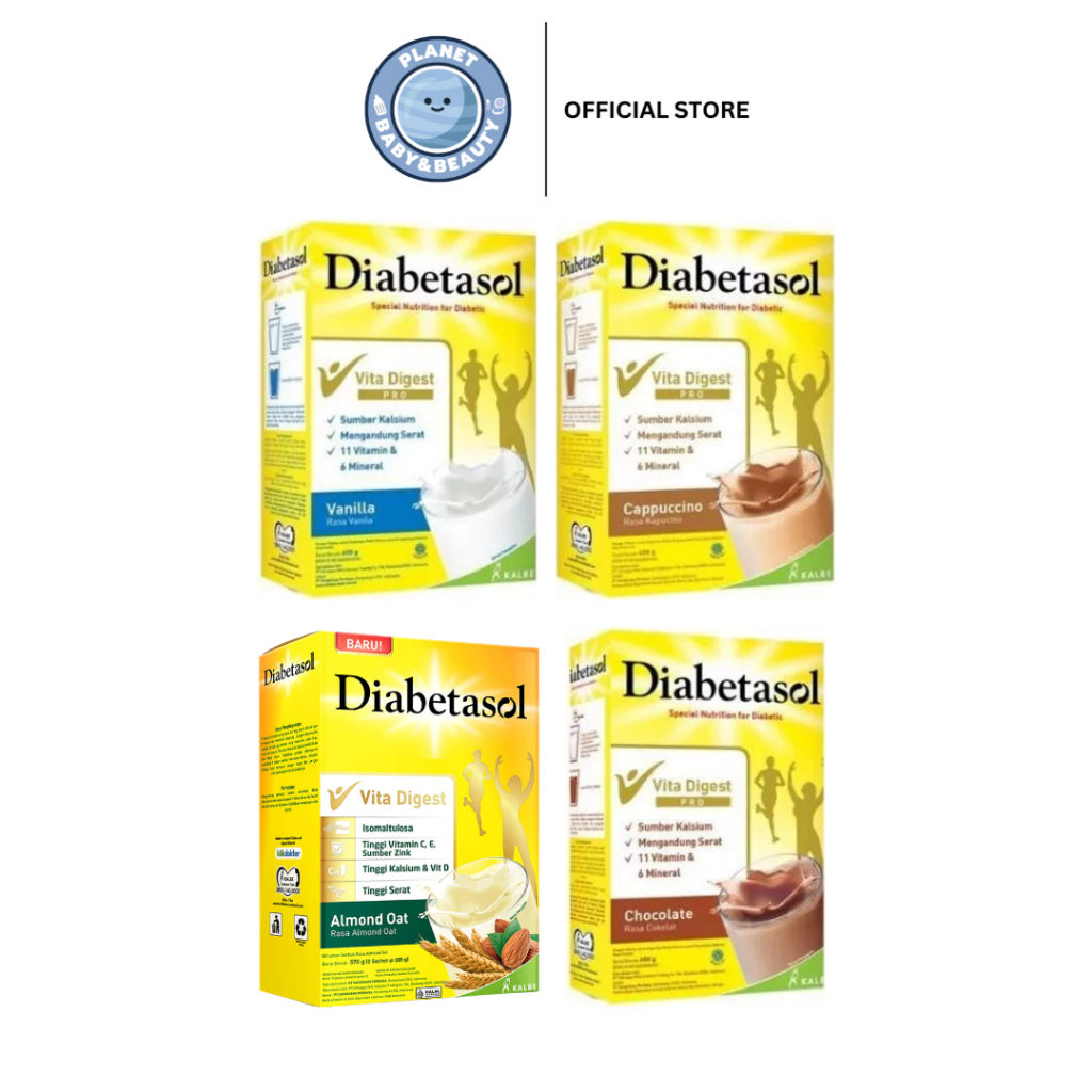 

Diabetasol 570g Almond Oats | Chocolate | Vanilla | Cappuccino