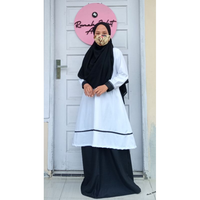 Gamis Hitam Putih (1) | Rumah Aisha