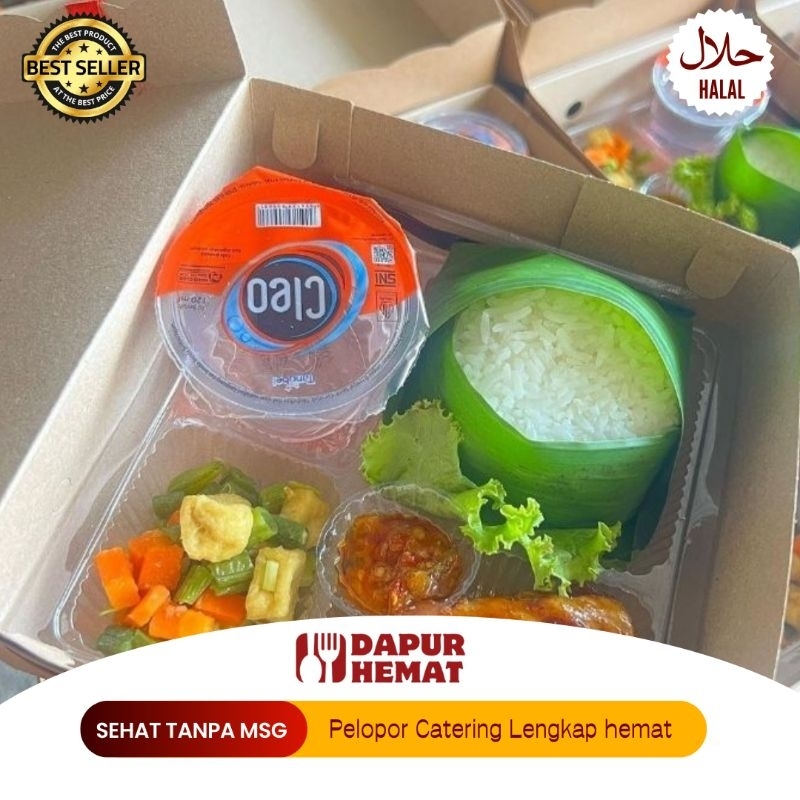 

Dapur Hemat - Nasi Box Paling Murah Ayam Goreng Pot 10 Lezat/Favorit Untuk Semua Acara Sederhana