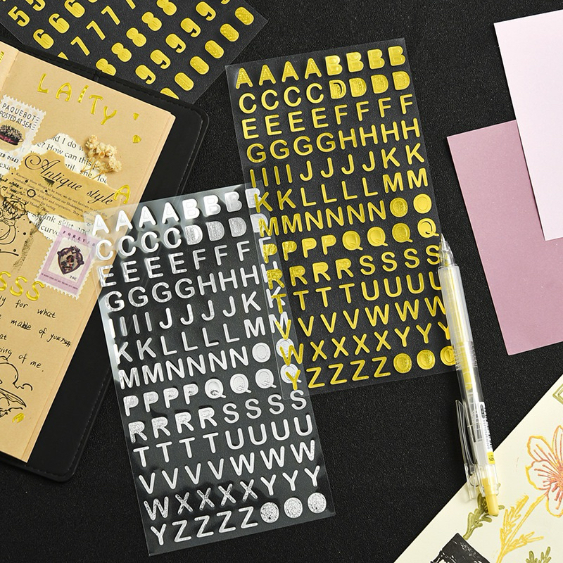 

Stiker huruf emas dan perak, stiker angka dan huruf, stiker helm, stiker TUMBLR