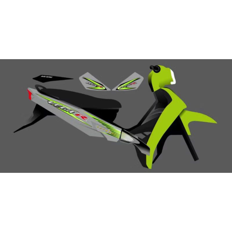 striping transparan vega r new original