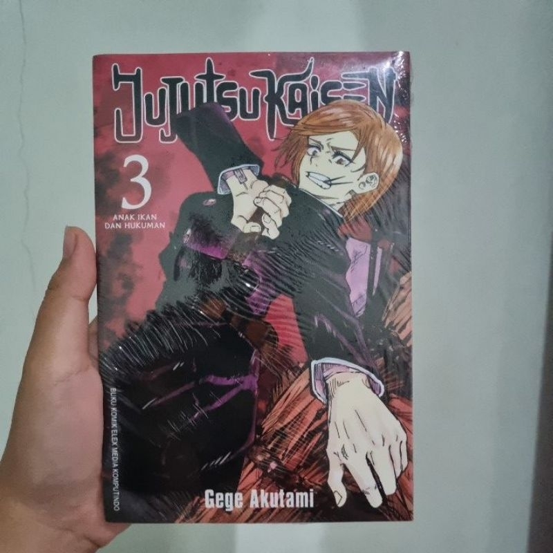 JUJUTSU KAISEN KOMIK VOLUME 3 JJK NOBARA KUGISAKI BARU SEALED ORI 100% MURAH ASLI