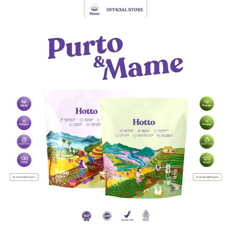 

bundle 2 pouch Hotto mix | super food multigrain