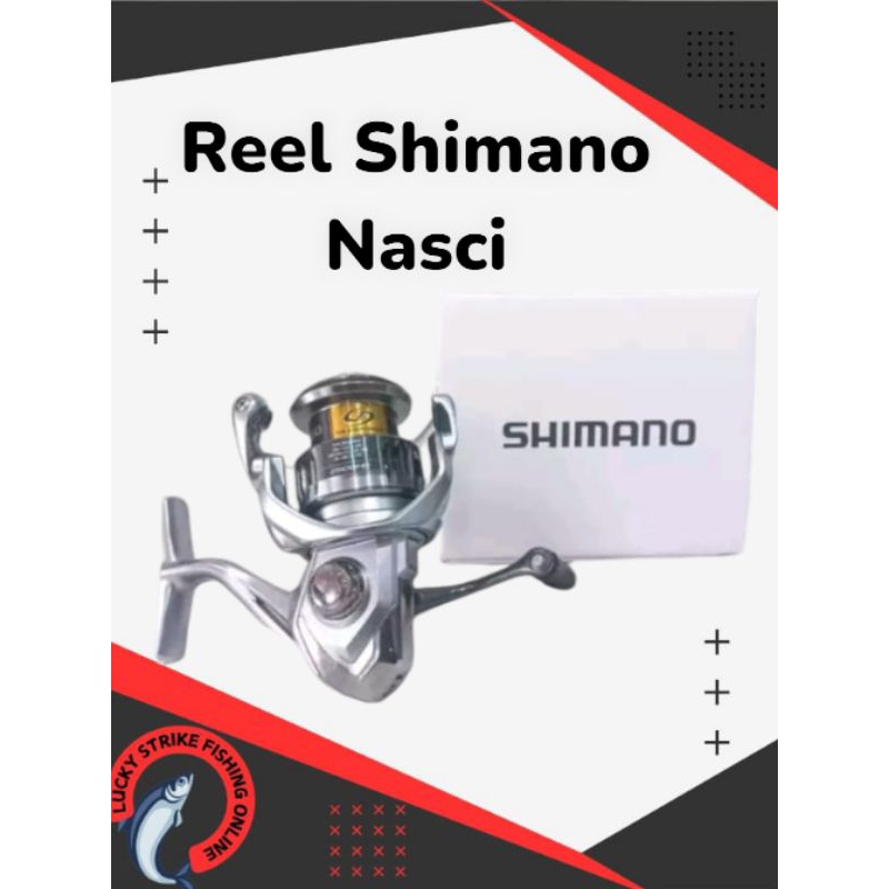 Reel Shimano Nasci 2021 New Model 2500HG/4000XG