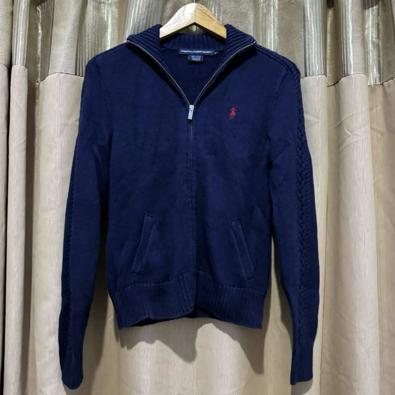 Polo Ralph Lauren Zipper Kepang Navy Preloved