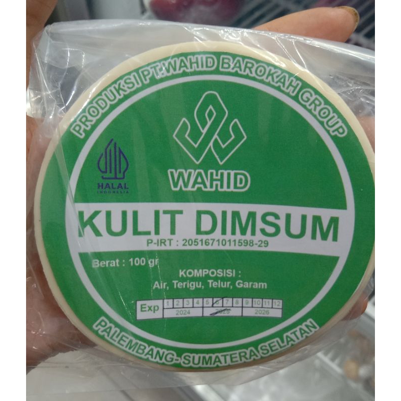 

Kulit Dimsum Wahid 10cm & 8cm