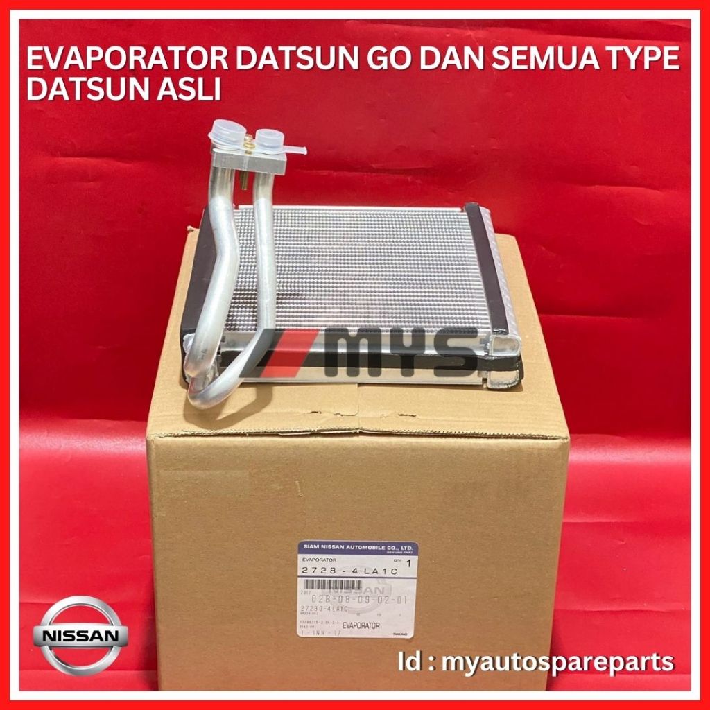 EVAPORATOR COOLING AC Mobil DATSUN GO PANCA CROSS SEMUA TYPE DATSUN ASLI DATSUN