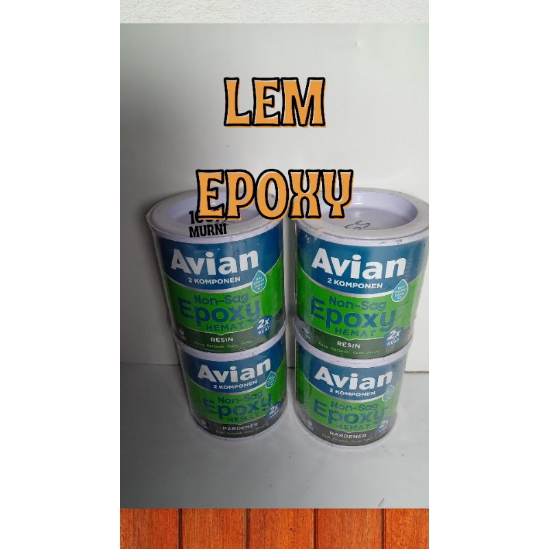 LEM EPOXY AVIAN 2 KOMPONEN