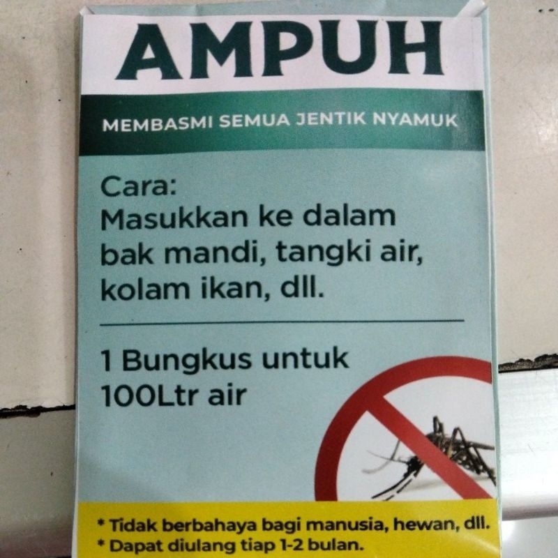 ABATE AMPUH OBAT JENTIK NYAMUK