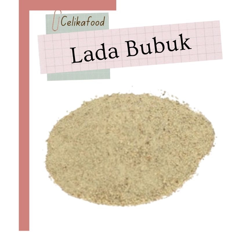 

Lada Bubuk 250gr Pepper Powder Bumbu Rempah Masakan