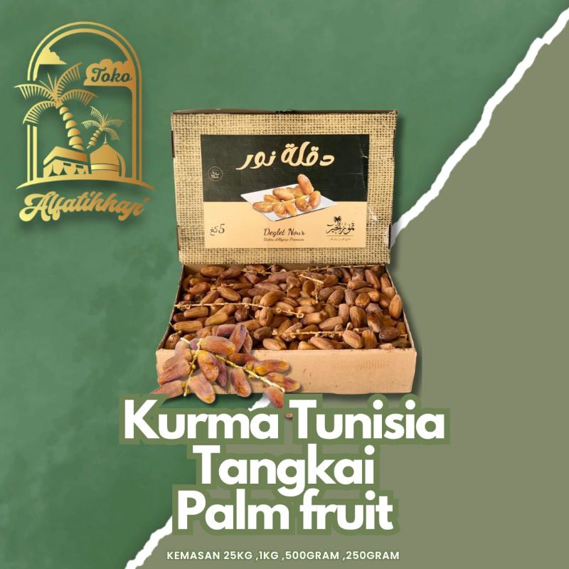 

Kurma Tunisia Tangkai Merina 500gr / Kurma Tunis BEST SELLER