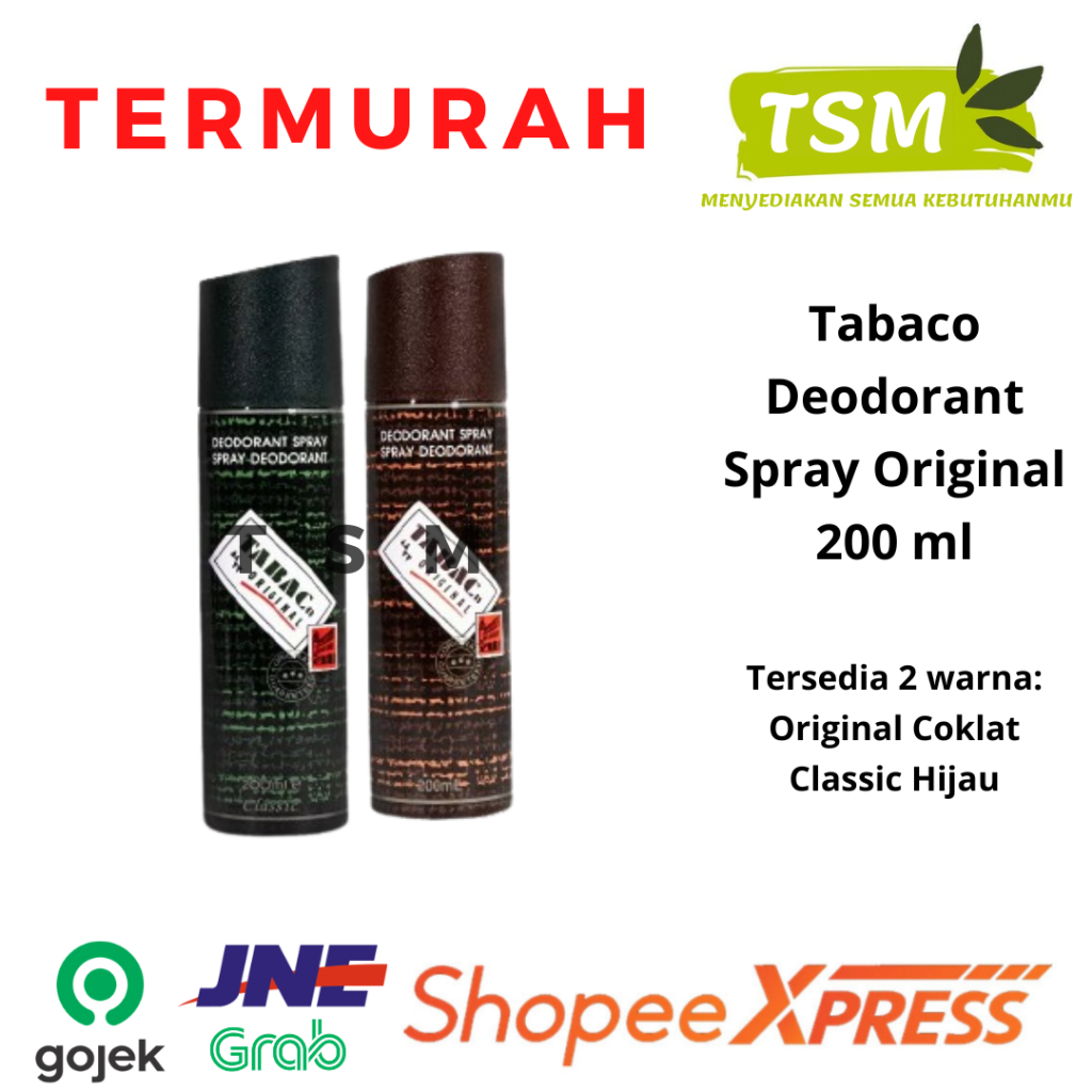 Tabaco Deodorant Spray Original 200 ml