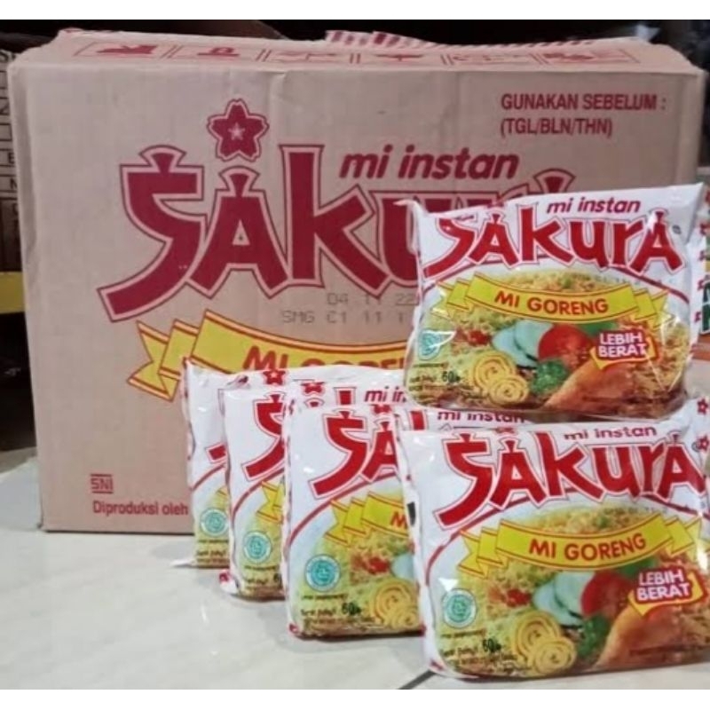 

Mie Goreng Instan Sakura ( 1 pcs )