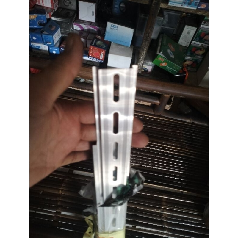 rel MCB aluminium 2 fungsi 1 m 1 meter tebal