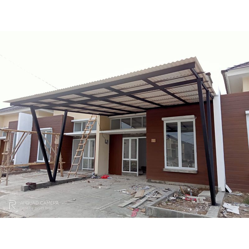 kanopi baja ringan atap alderon RS