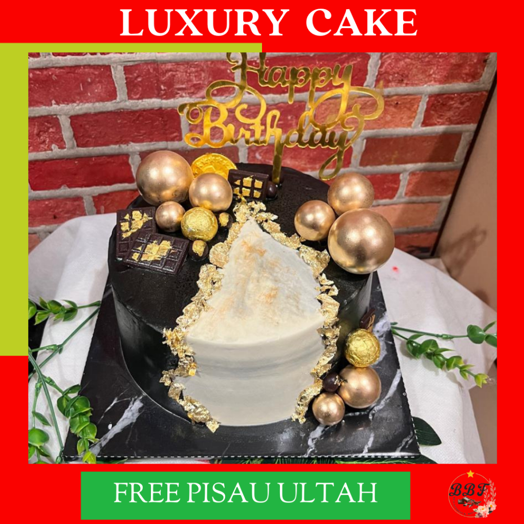 

Kue Ulang Tahun / Birthday Cake coklat / Blackforest / Cake Ulang Tahun /Korean Cake / Luxury Cake