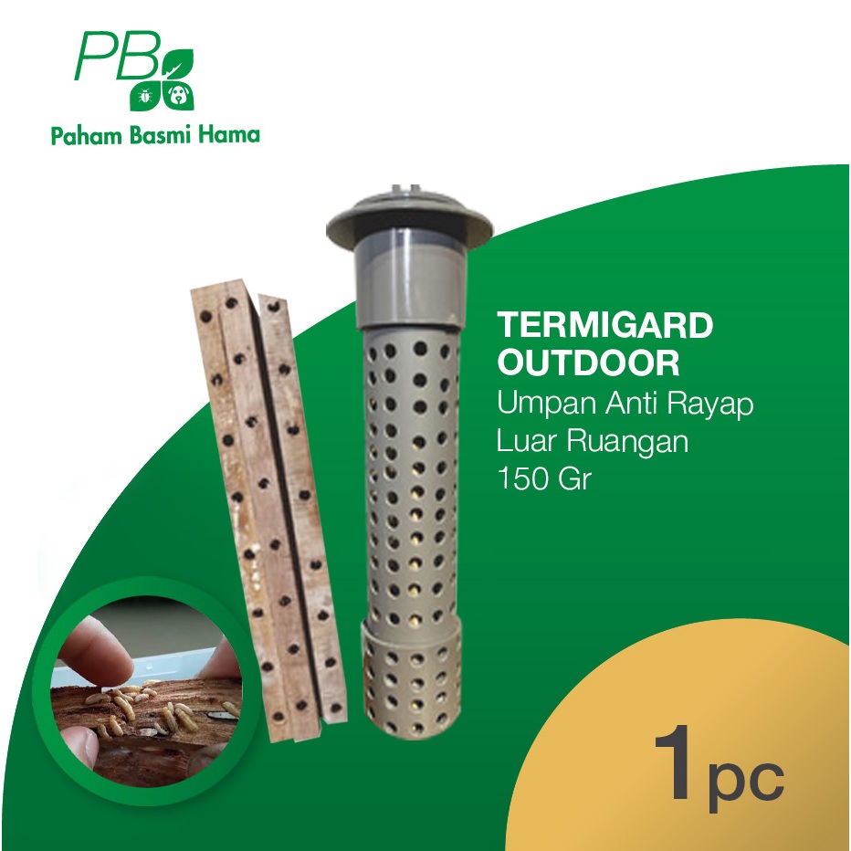 Termigard Outdoor - Umpan Anti Rayap Luar Ruangan - Basmi Koloni Rayap - 150 Gr