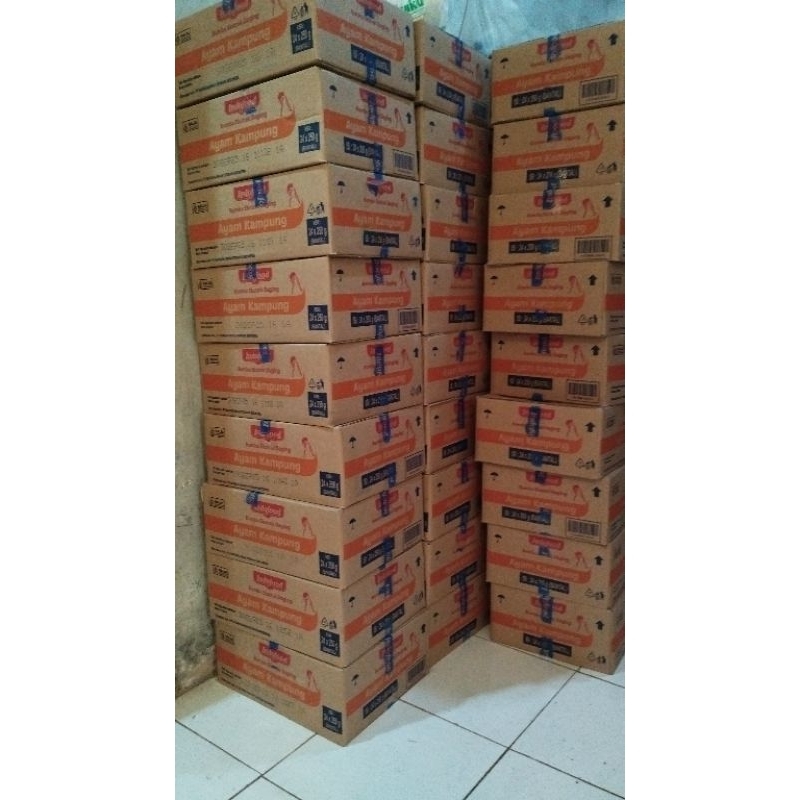 

indofood ayam kampung 250g kemasan Dus