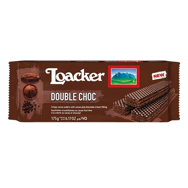 

Loacker Quadratini Double Choc 175 g