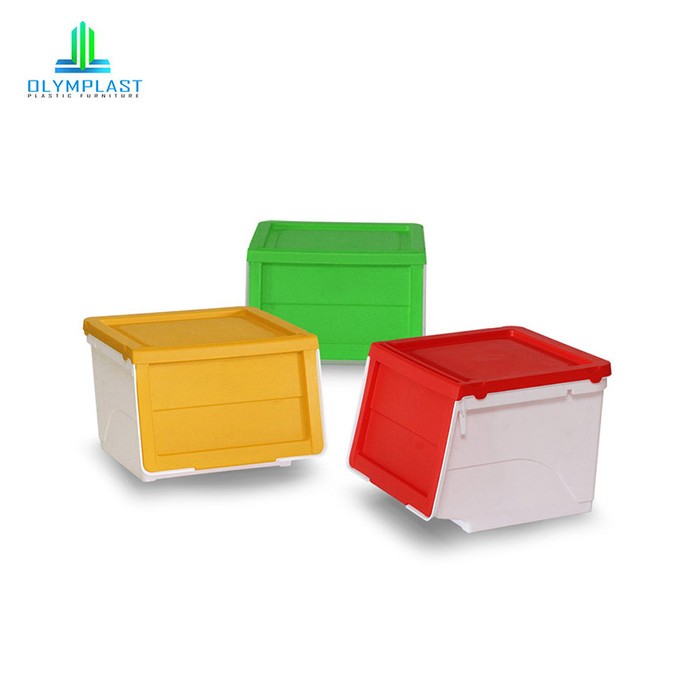 Olymplast Storage Solution OSS Container Box Plastik Kotak Tempat Penyimpanan Storage Box Tutup