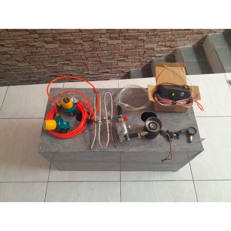 Konverter BBG BBM lengkap dg pemanas