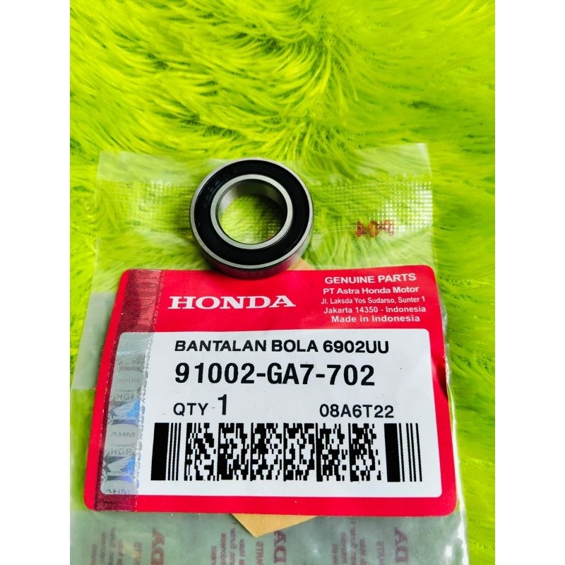 LAHAR BEARING PULLY HONDA 6902 (GA7)