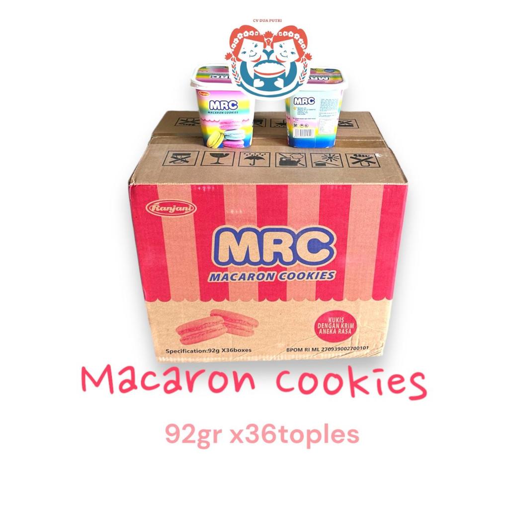 

Macaron Cookies (kemasan dus isi 36) u/ parcel, hampers dll