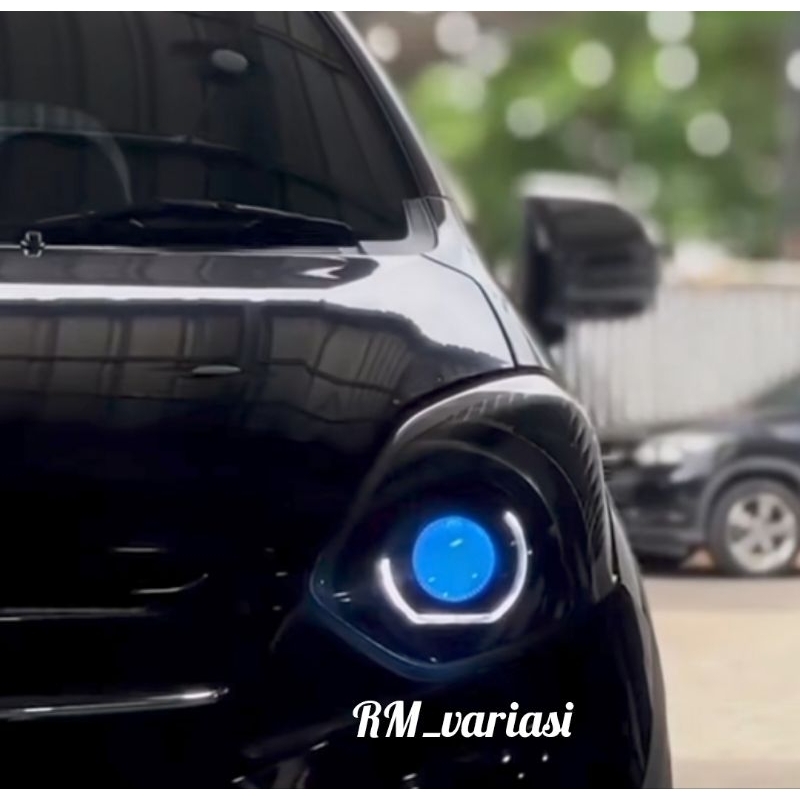 headlamp ayla/Agya custom projector biled 2.5 inch