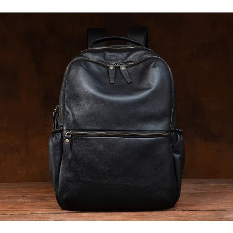 Tas Ransel Perjalanan Luar Ruangan Wanita Kapasitas Besar- Tas Kulit Asli Garut