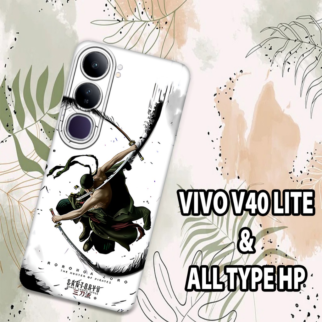 CC5/ Softcase karet lentur untuk Vivo V40 Lite  2024/Motif karakter Anime One Piece /case vivo v40 l
