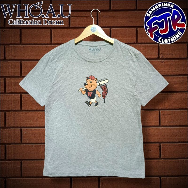 Who.A.U California University Tee Original