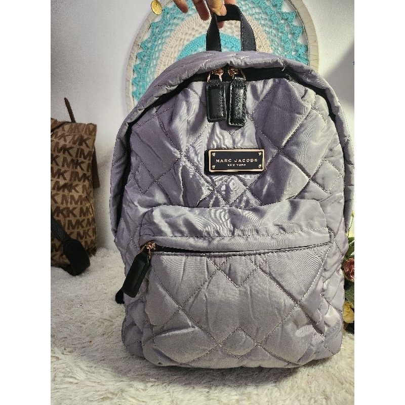 Tas Second Marc Jacobs  Quilted Nylon Backpack