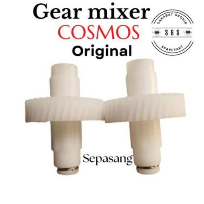 Sepasang Gear Gigi Mixer Cosmos