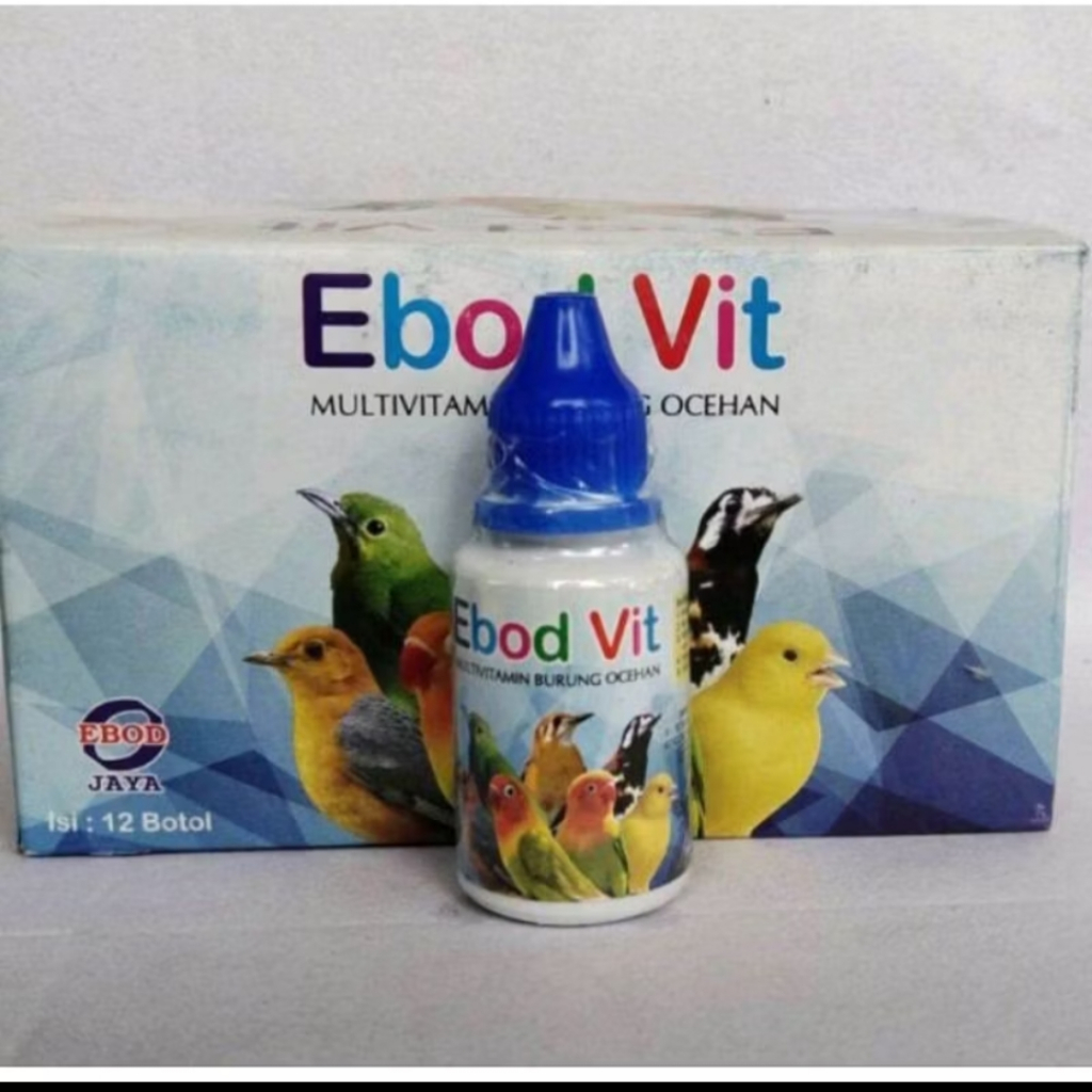 VITAMIN EBOD VIT EBOD JAYA OBAT BURUNG LOVEBIRD KENARI MURAI KACER
