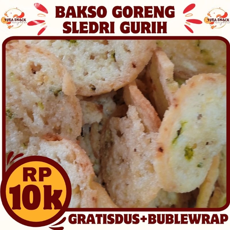 

Keripik Bakso Goreng Bulat Gurih Daun Sledri - Baskso Goreng Gurih Camilan Kiloan Enak Kemasan 250gr